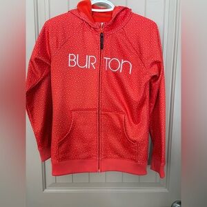 Burton Girls Sz Lg Zipper Hoody
